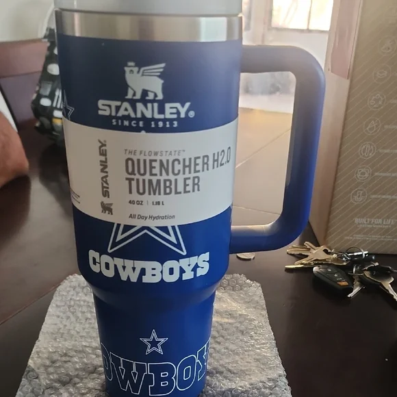Stanley Cowboys Blue Tumbler - Picture 2 of 3